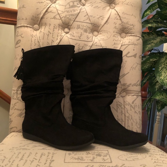 Arizona Black memory foam boots - Picture 2 of 3